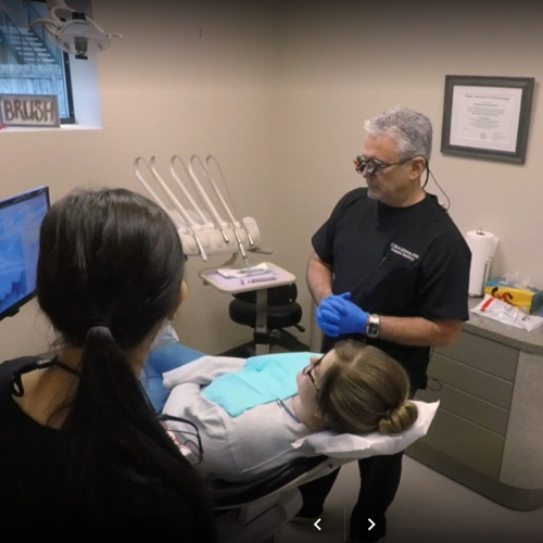 cosmetic dentistry cornerstone dental beaumont TX new patients visit header image